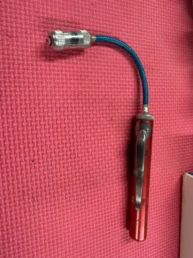 Ecf-22 Blue Point Vintage Blue-point Snap-on Pocket Flex Head Inspection Light Ecf 22 Nice