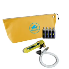 Boldox 850057458053 Drain Gun Ac Condensate Line Cleaner - 4 Threaded Co2 Cartridges And Canvas Too
