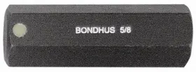 33218 Bondhus 0.625 - 5/8 Inch Prohold Hex Bit 2 1ea