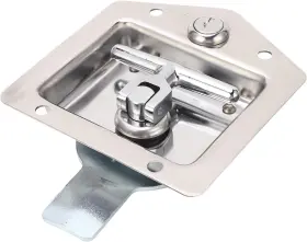 Bordstract1acs3h0m5p Bordstract Flush Mount Lock Stainless Steel T Shaped Handle Latch Silver