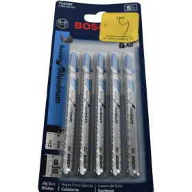 T127df Bosch Pack Of 5 New 4 Inch 8 Tpi Special For Aluminum T-shank Jig Saw Bla