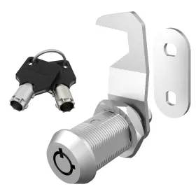 Tl06 Bozxye 1 Pack Toolbox Locks With Keys Hook Cam 1-1/8 Inch Silver