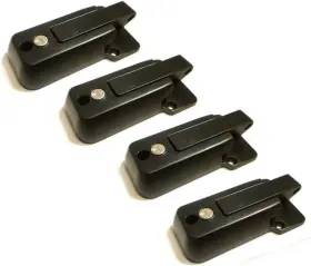2208220678 Brand Mguotp Replacement For 4 Keyed Alike Black Locking Cargo Trailer Cambar Door Latch