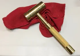Mdb4 Brooks-usa Brass Hammer 4# Lifetime Warranty Non-sparking Solid Made