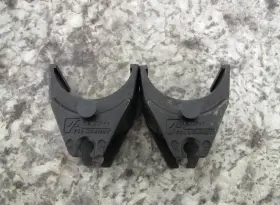 Burndy P-uadp-1 Fci / P-adp-1 Crimper U-die Adapter Set Used Free Shipping