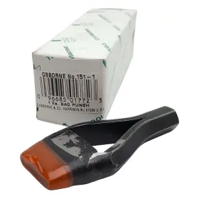 151-1 C.s. Osborne Bag Or Oblong Punch 1in Length X 5/32in Width Steel