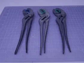 T141924 Cannon At508k Lot Of 3 Connector Pliers