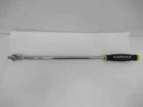 Clbb3818 Carlyle 3/8 Inch Drive 18 Locking Index Breaker Bar With Comfort Grip