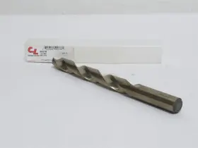 241019 Chicago Latrobe 50078 New In Box Heavy Duty Jobber Drill 9/16 Inch Cobalt