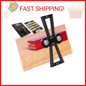 Clarke Brothers 670875893436 Dovetail Marker Wood Tool Woodworking Hand For Crafts Precis