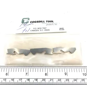 Yb-daz-3 Cogsdill Tool Product 0192f Pack Of 3 Burraway Blade Replacement