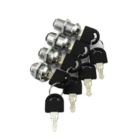 Mz328 Comidox 5pcs 16/20/25/30mm Cam Lock Pinball Arcade Machine Door 25 Mm Chrome