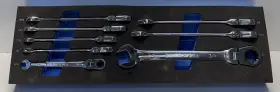 P14026183 Cornwell Tools Crw8sfb 8pc Sea Flex Ratchet Set Iob