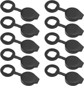 193-bi Create Idea 10pcs Cam Lock Dust Cover Waterproof Cap For 19mm Dia Switc