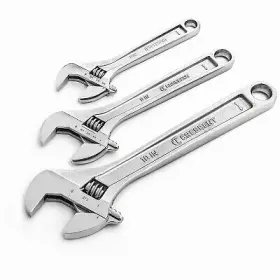 Ac3pc Crescent Adjustable Wrench Set Chrome 3-pc. -ac3pc