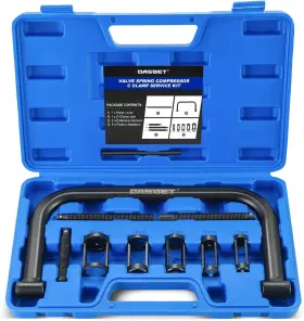 Ztc-0827-2  Dasbet Blue Valve Spring Compressor C Clamp Kit For Atv Car