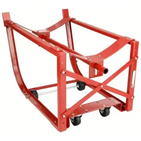3ba26 Dayton Drum Dolly Cradle For 55 Gal 4 Wheels 600 Lb Capacity