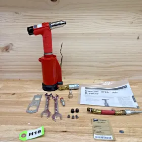 4ca31 Dayton Pneumatic Rivet Gun Aircraft Mechanic Tool H18