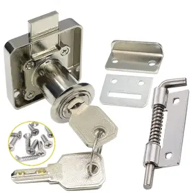 138-22 Dczonihup Cabinet Doors Drawer Heavy Safety Closet Keyed Different 7/8 Inch /22 Mm 1 Pack
