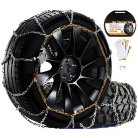Ms1621 Dedc Tire Chains For Suv Car Light Truck Snow 1 Min Quick Fit Easy Cha
