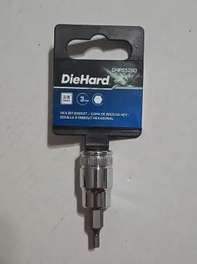 Dhp55290 Diehard 3/8 Inch Drive 3mm Hex Bit Socket New