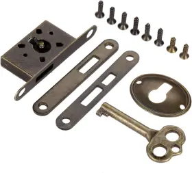 Sz070280019894rk Dophee 1set Antique Bronze Full Mortise 2.24 Inch X0.79 X0.28