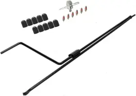 E-350 Dr.roc 764880730845 Spare Tire Lift Handle Compatible With Ford E-150/e-250/e-350 1981-2019 2