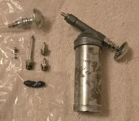 5947 Dualco One-hand Mini Grease Gun Thumb Push Pinpoint Precision-parts/repair
