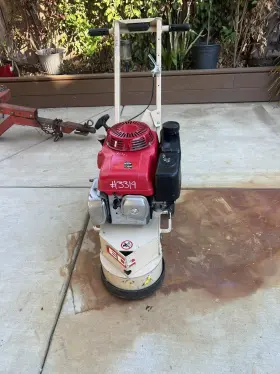 Tg-10-11h Edco 2020 Grinder Single Disc Magna Trap Walk Behind
