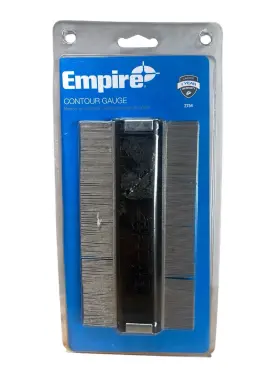 2754 Empire Tools 6 Inch / 15cm Duplicator Tool Profile Contour Gauge Template