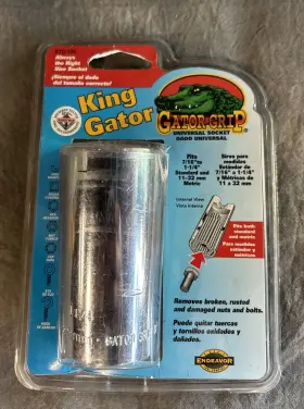 Etc-125 Endeavor Tools Gator Grip King Universal Socket Nip