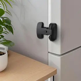 Yxjc0501 Ep Jeans 1 Pack Fridge Lock For Kids - Child-proof Refrigerator Pcak Black
