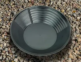 Bp12 Estwing 12 Inch Black Plastic Gold Pan 6 Oz