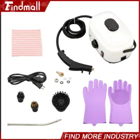 110v-garage Findmall 1028924 Commercial Steam Cleaner 2500w/110v-garage Floor And Machinery Use White