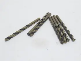 241031 Fmt 315998 New-no Box Lot-7 Cobalt Split Point Jobber Drills 13/64 Inch