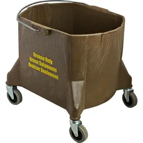 1331636 Franklin 35 Quart Grease Bucket With Casters