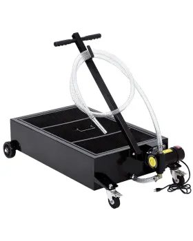 1dziapi89ayskmurtw1iqgach5u Garveetech Low Profile Oil Drain Pan 110v 20-gallon Metal Change Cart With 180w