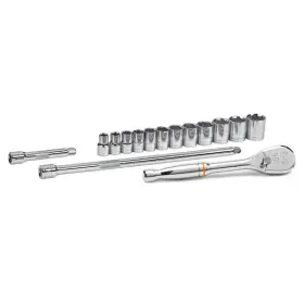 Gearwrench 099575807060 1/2 Inch Drive 6-point Sae 90-tooth Ratchet And Socket Mechanics Tool