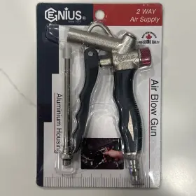 Aj-106l Genius Aj106l Tools Long Nozzle Air Blow Gun Aluminum - New