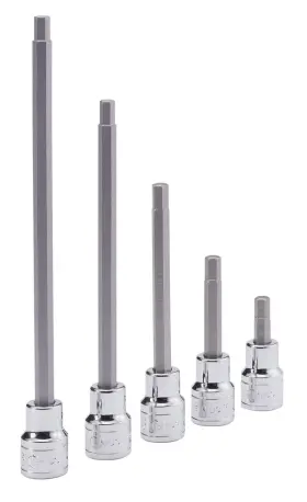 3632 Genius Tools 316 3/8 Inch Dr. 1/2 Hex Bit Socket 140mml -