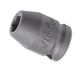 463840 Genius Tools 1/2 Inch Dr. 1-1/4 Thin Wall Impact Socket Cr-mo -