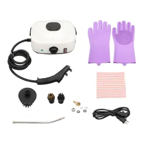 Gt7202468 Globalmart-top Steam Cleaner 1500ml 110v Portable-car Engine Degreasing&tile Grout White 2500w