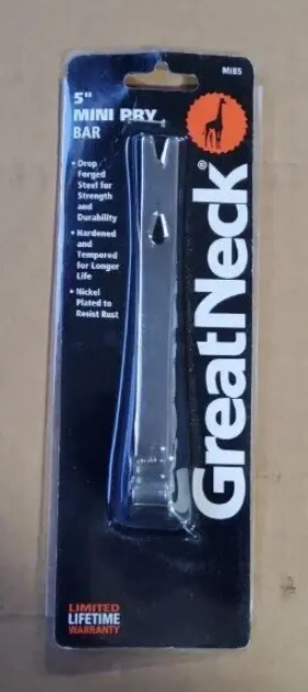 Mib5 Great Neck Saw Manufacturing Mini Pry Bar
