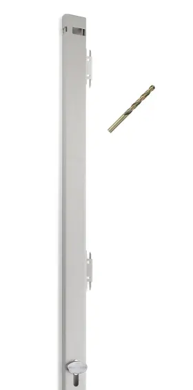 Guardianite 850049631211 File Cabinet Locking Bar. Fits 4 Drawer Cabinets. Beige