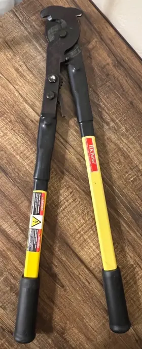 0290fcsr H.k Porter H.k. Pivot Handle Cable Cutter Black And Yellow 25.75 Inch