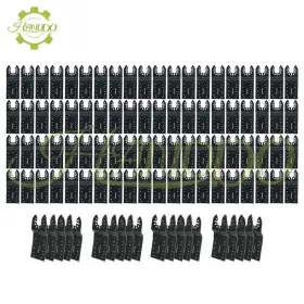 1198758 Handdo 100 Pcs Quick Release Durable Oscillating Multi Tool Saw Blades Fit All Models