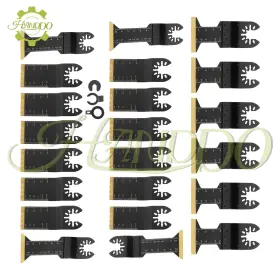 1725444 Handdo Oscillating Tool Blade 22pcs For Wood Plastic 3 Type Professional Saw Blades