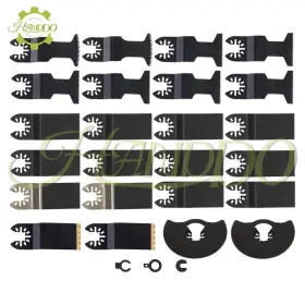 1725608 Handdo Multitool Oscillating Saw Blades 27 Pack Metal Cutting Kit For Wood