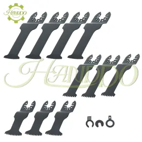 1727002 Handdo Oscillating Tool Blade 10pcs For Metal Cutting 3 Types Professional Saw Blades