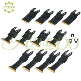 1727248 Handdo 12pack Multi Tool Blades Professional Oscillating For Metal Cutting
